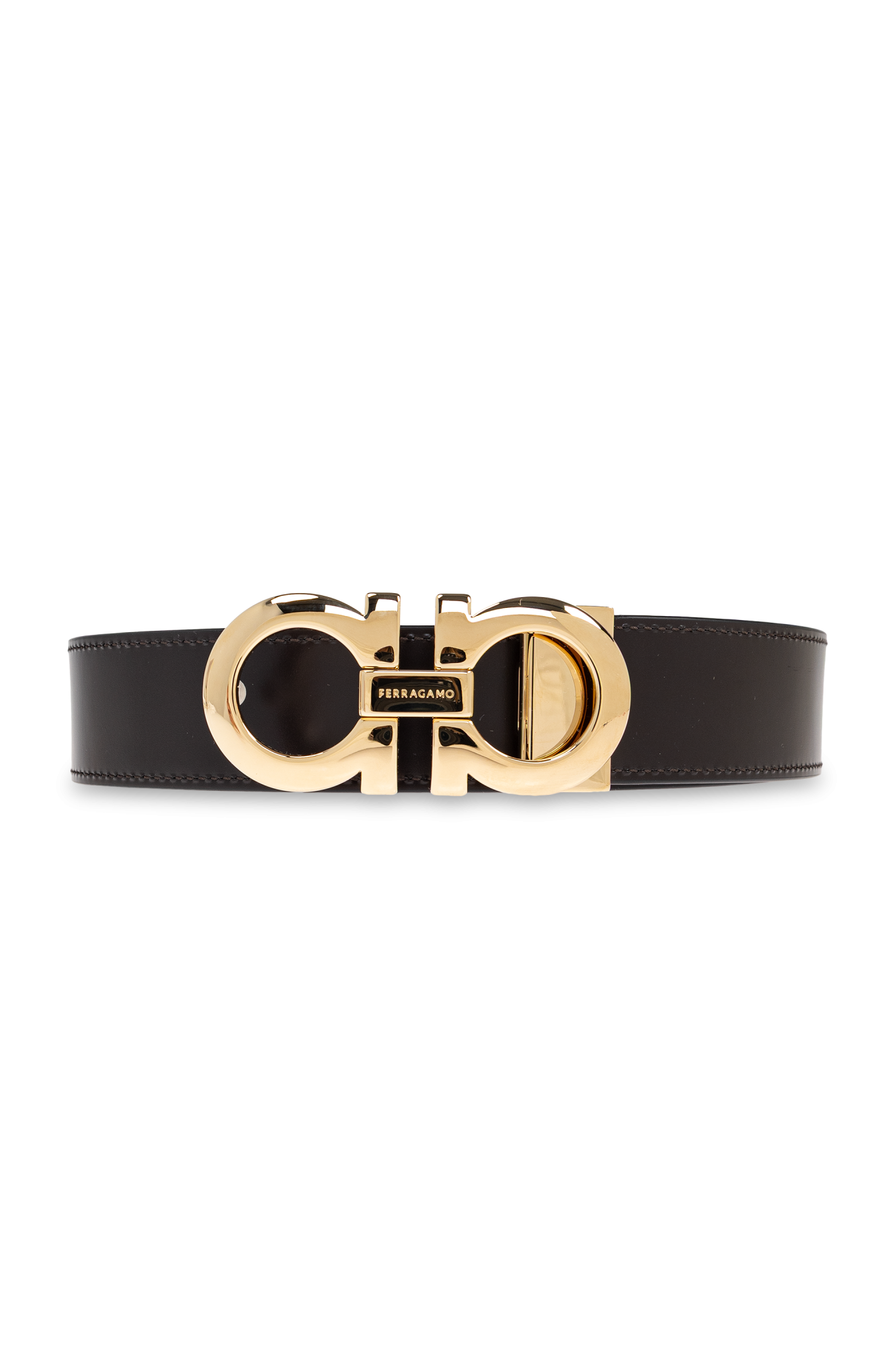 FERRAGAMO Leather Belt | Men's | Vitkac